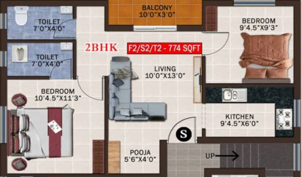  balamurugan-flats Floor Plan Floor Plan