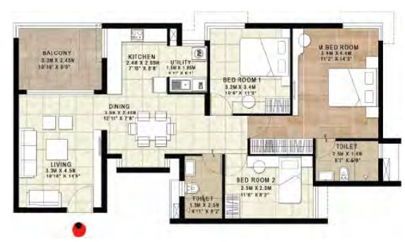  horizon Floor Plan Floor Plan