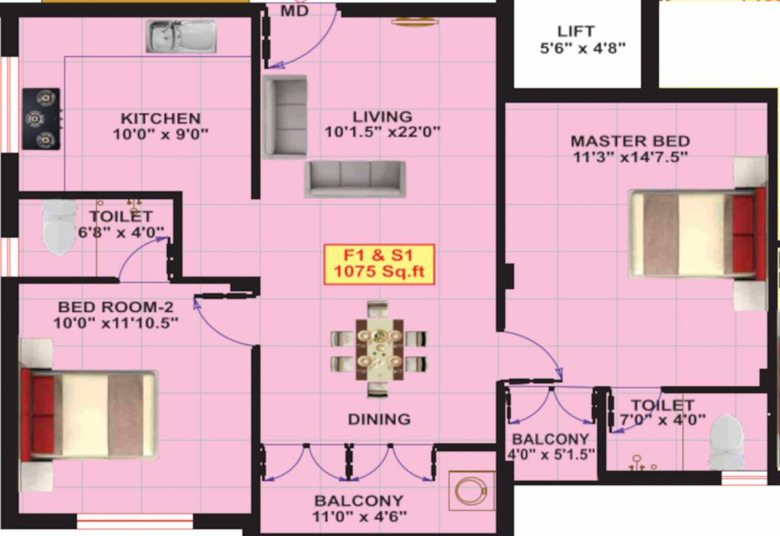 new colony Floor Plan Floor Plan