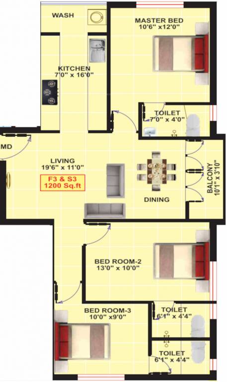  new colony Floor Plan Floor Plan
