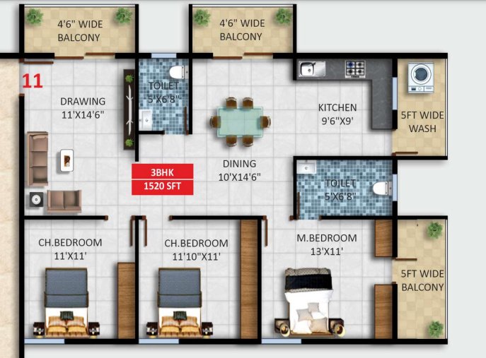  amogh Floor Plan Floor Plan