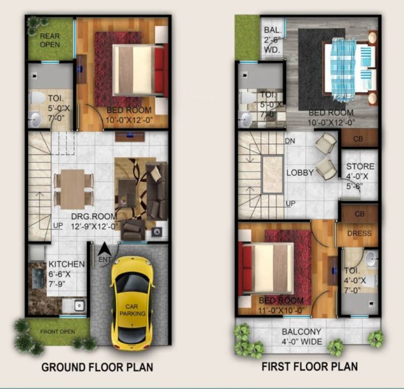 palm villa Floor Plan Floor Plan