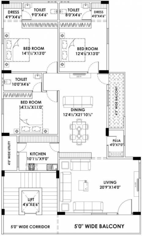 Floor Plan sree nilayam Floor Plan Floor Plan