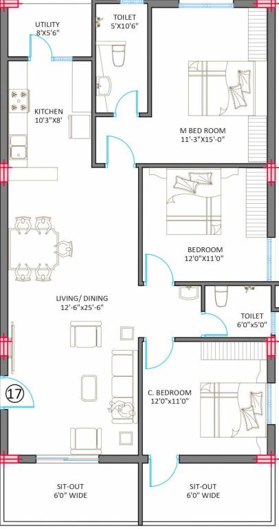  samskruthi Floor Plan Floor Plan