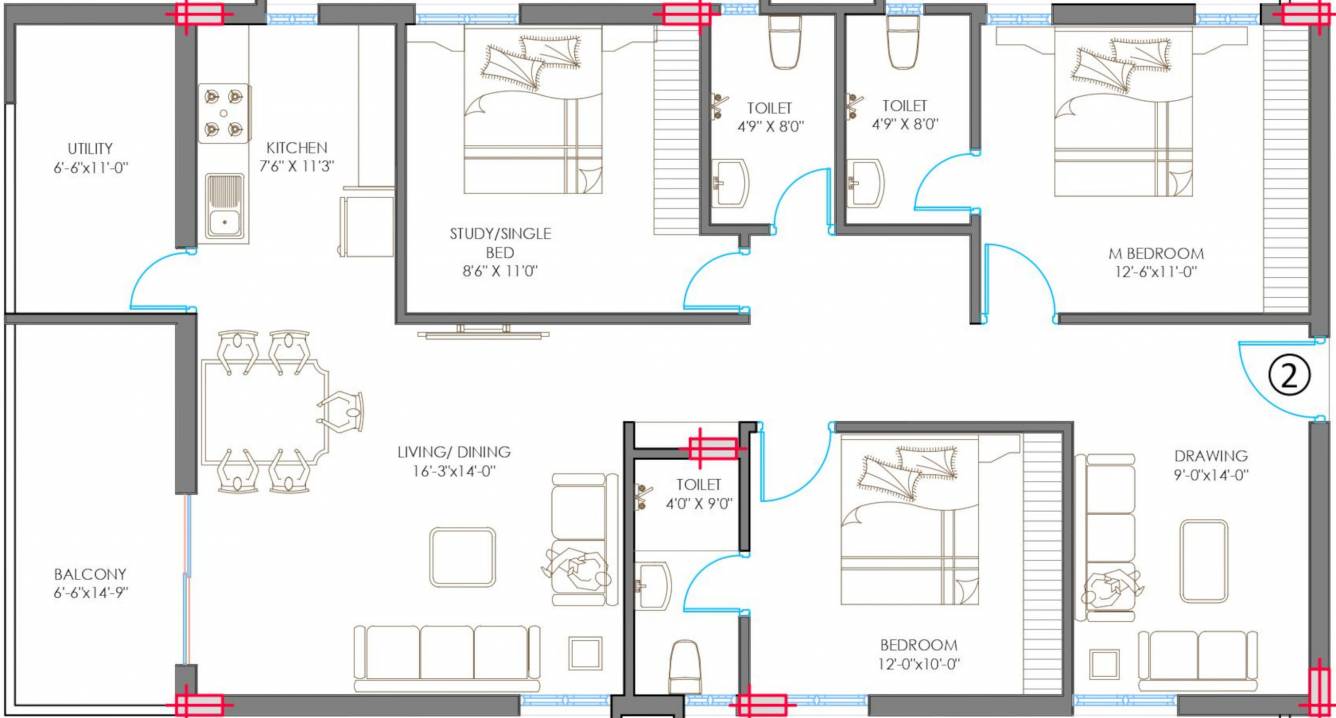  samskruthi Floor Plan Floor Plan