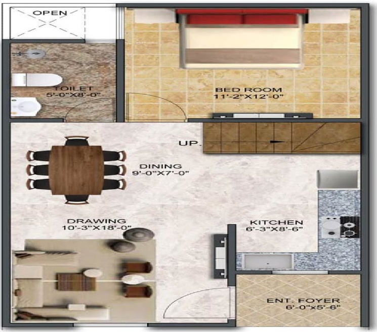 tri woods Floor Plan Ground Floor Plan