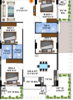  anmol avalon towers Floor Plan Floor Plan