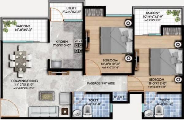  amulya Floor Plan Floor Plan