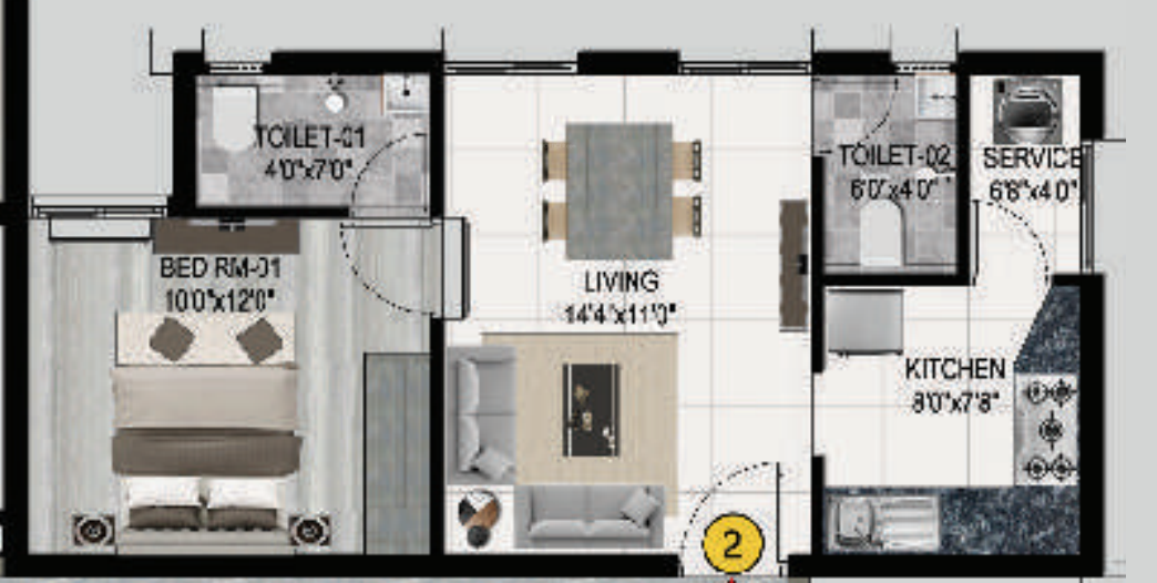  le paradise Floor Plan Floor Plan