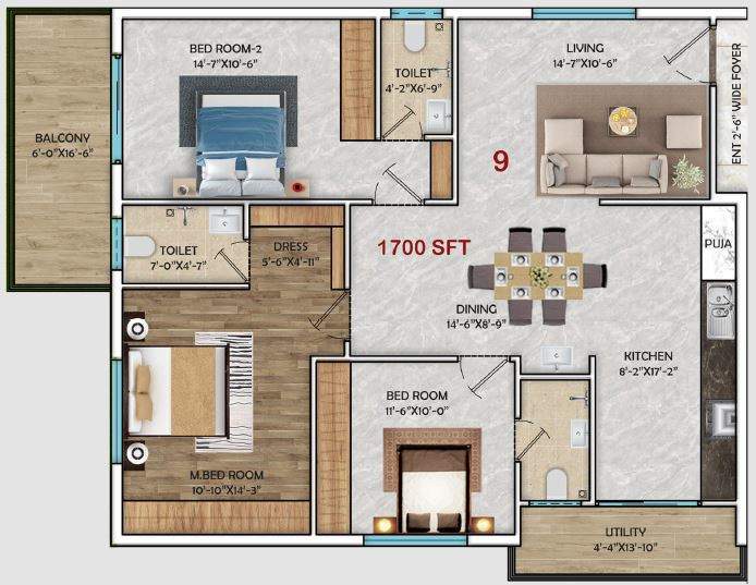  skylark 1 Floor Plan Floor Plan