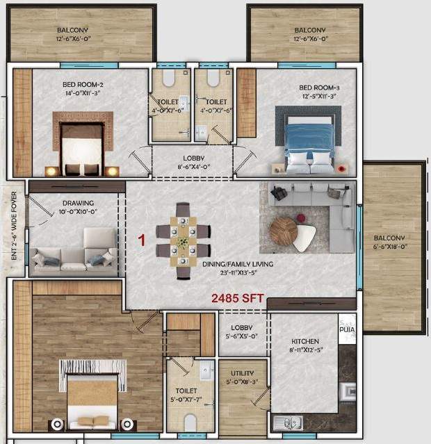  skylark 1 Floor Plan Floor Plan