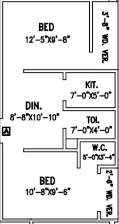  saraswati abasan ii Floor Plan Floor Plan