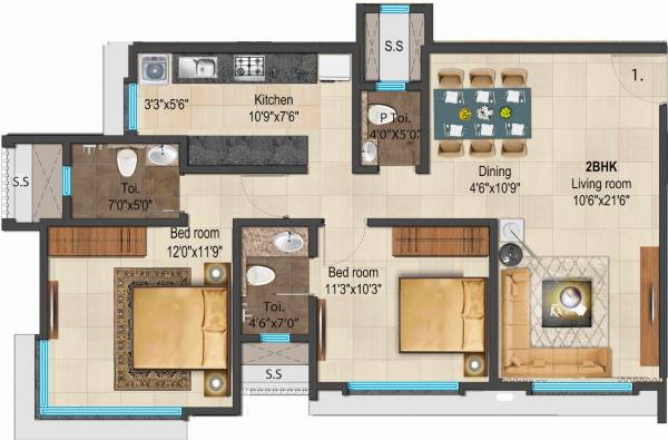  manor Floor Plan Floor Plan