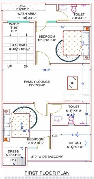 First Floor Plan rajyog-wisteria Floor Plan First Floor Plan