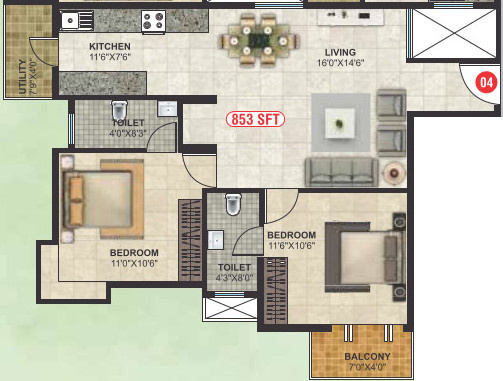  sannidhi Floor Plan Floor Plan