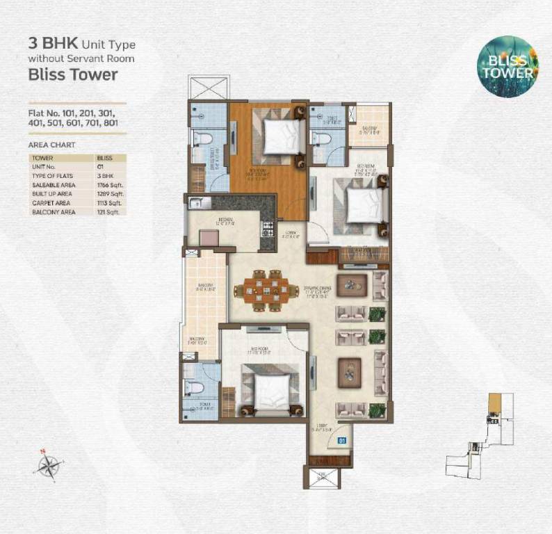 park infinia Floor Plan Floor Plan
