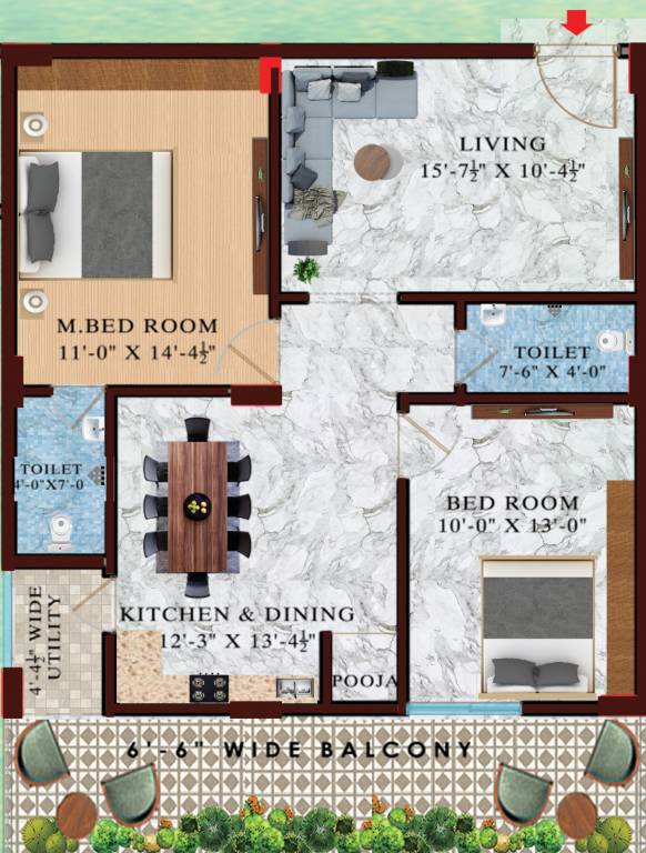  avasa evk Floor Plan Floor Plan