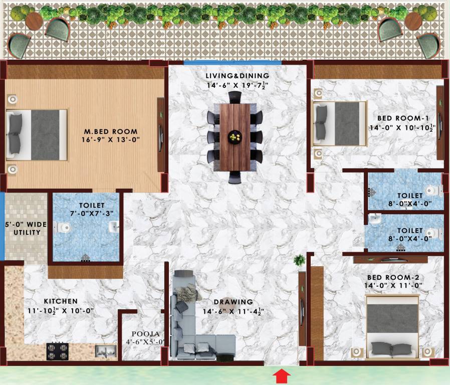  avasa evk Floor Plan Floor Plan