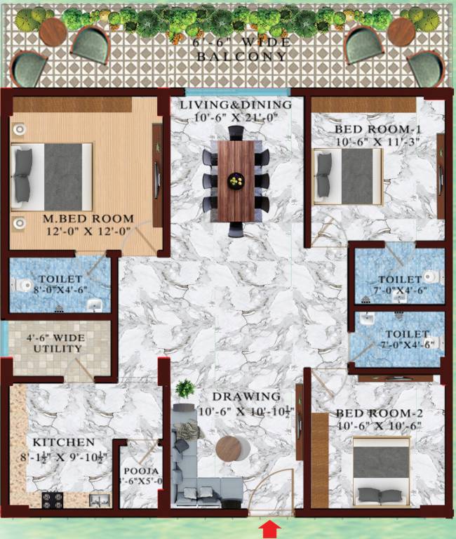  avasa evk Floor Plan Floor Plan