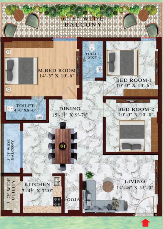  avasa evk Floor Plan Floor Plan
