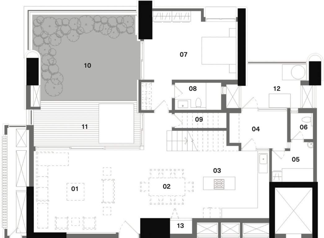  pursuit of a radical rhapsody tower 8 Floor Plan Lower Level Duplex Plan