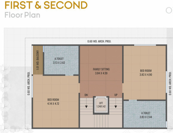 First Floor Plan bungalows Floor Plan First Floor Plan