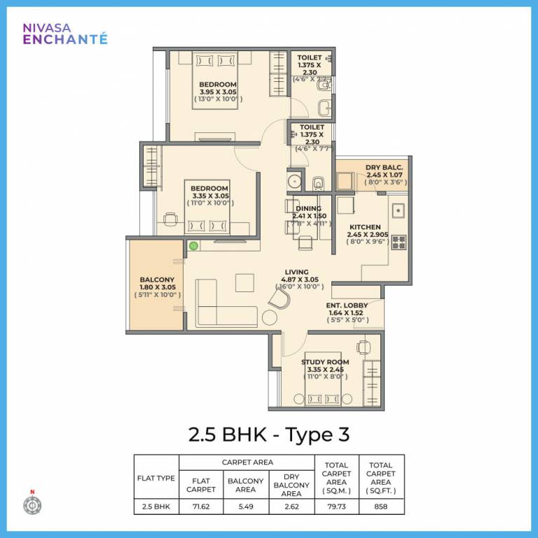  enchante phase i Floor Plan Floor Plan