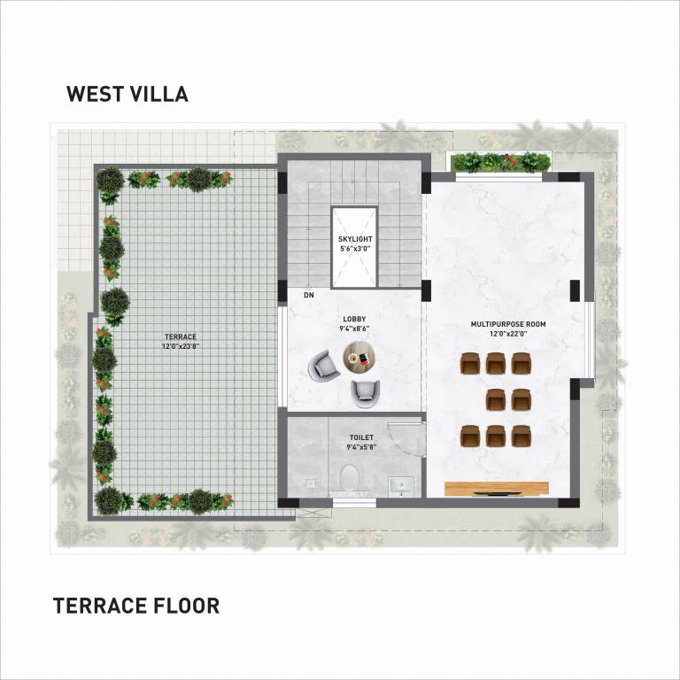  preeti iksa ville Floor Plan Second Floor Plan