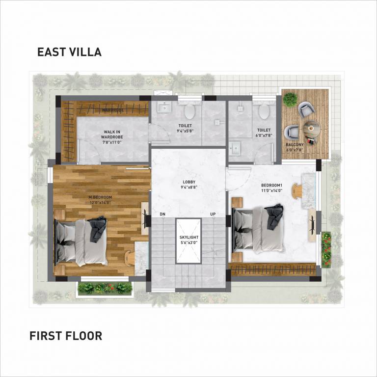  preeti iksa ville Floor Plan First Floor Plan