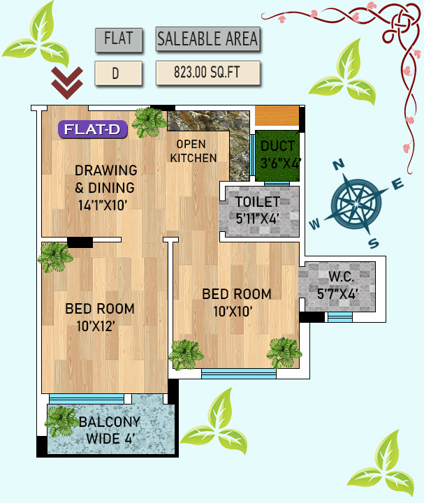  residency Floor Plan Floor Plan