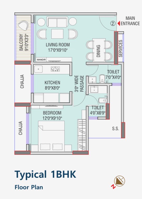  urban nest bldg 1 Floor Plan Floor Plan