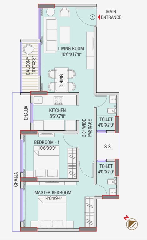  urban nest bldg 1 Floor Plan Floor Plan