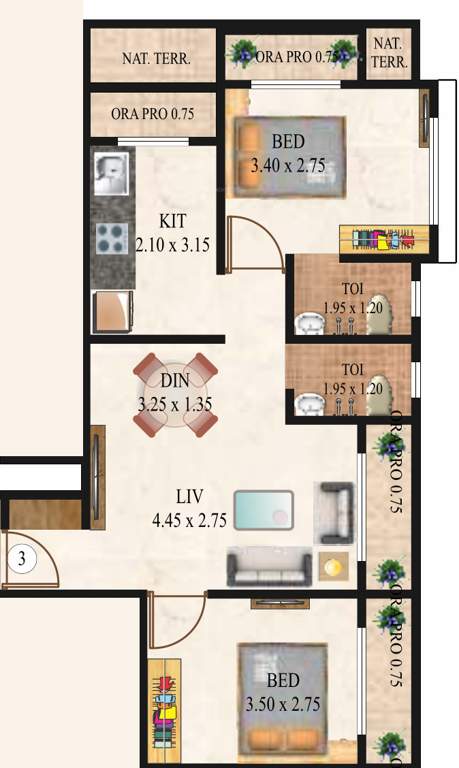  morivali prarambh Floor Plan Floor Plan