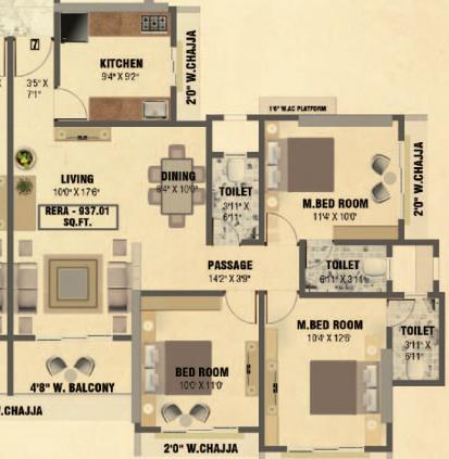  vishwa-vihang-heights Floor Plan Floor Plan
