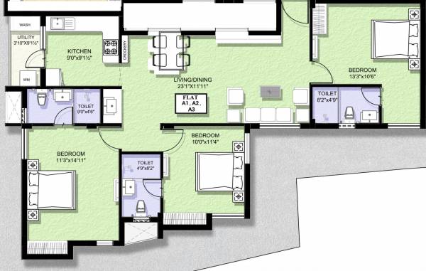  kasthuris-rrk-enclave Floor Plan Floor Plan