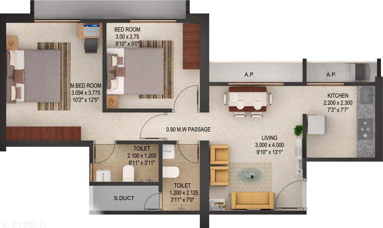  rumah bali phase 4 Floor Plan Floor Plan