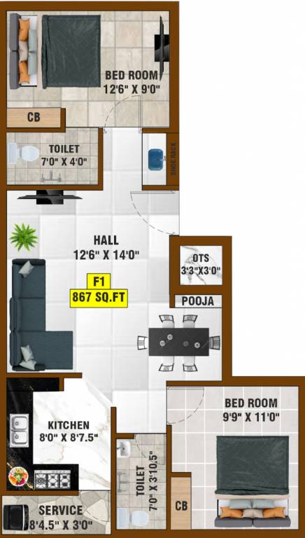 Floor Plan sai sparkle apartment Floor Plan Floor Plan