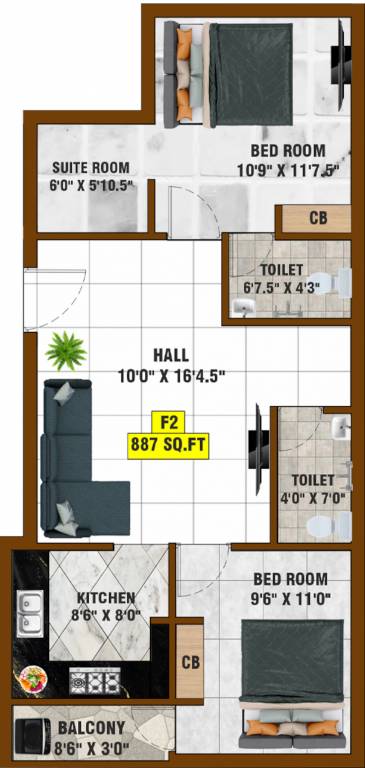  sai sparkle apartment Floor Plan Floor Plan