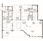  windchants Floor Plan Upper Level Duplex Plan