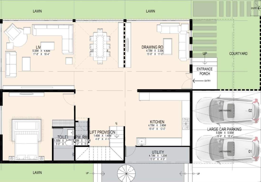 the boat club Floor Plan Ground Floor Plan