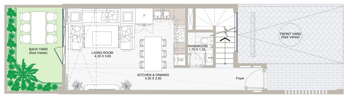  verdana Floor Plan Ground Floor Plan