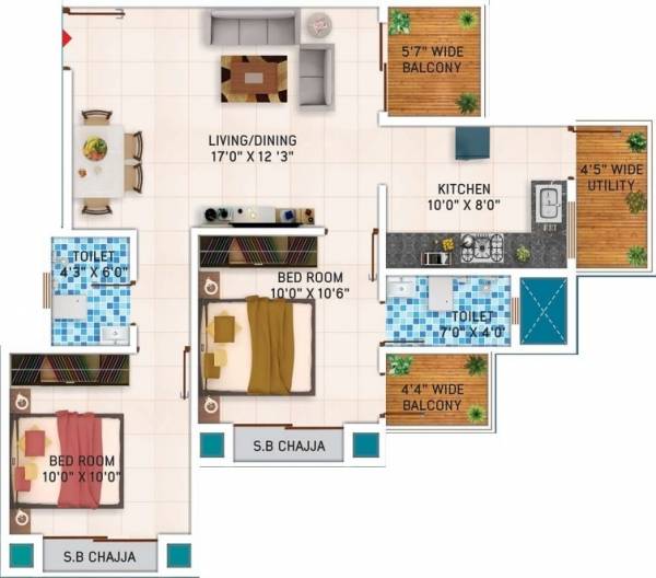 Floor Plan krishna-leelaa-3 Floor Plan Floor Plan