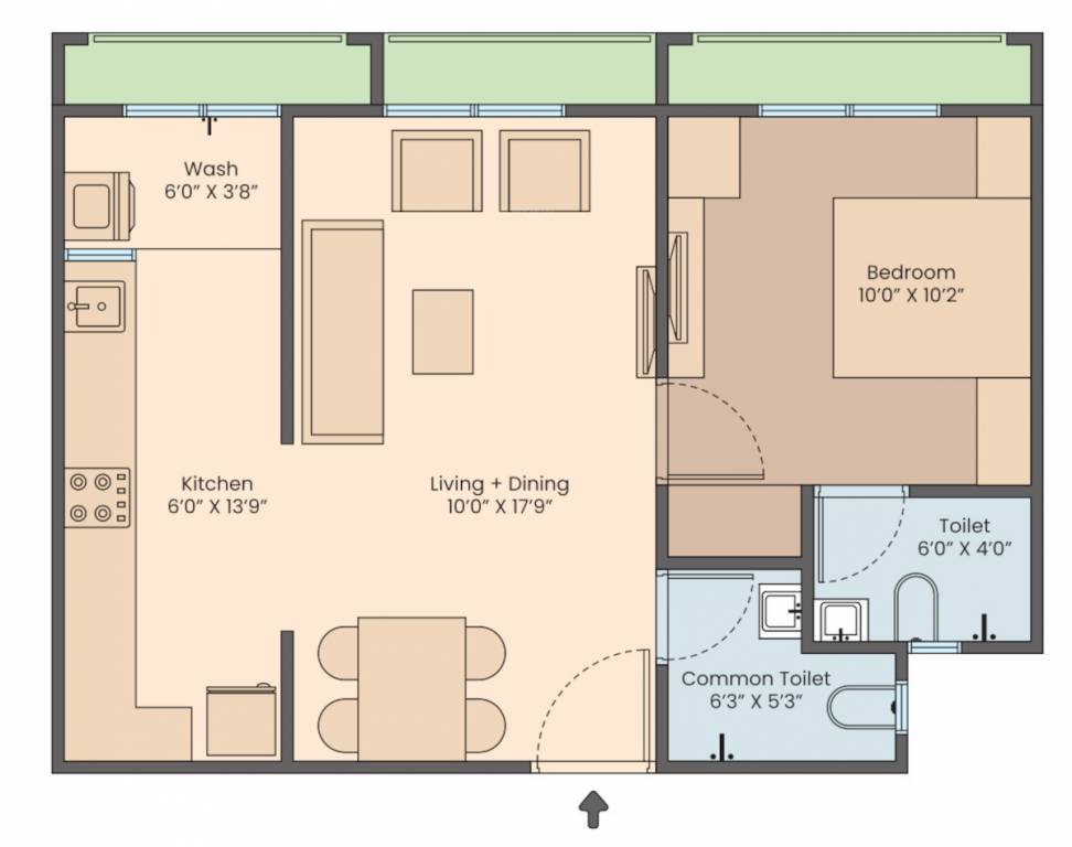  aarambh zest Floor Plan Floor Plan