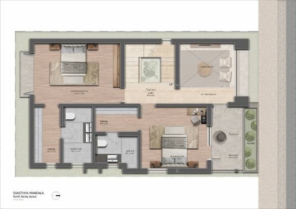 svasthya-mandala Floor Plan First Floor Plan