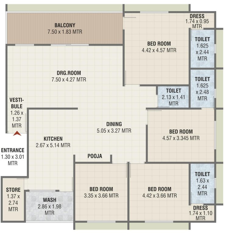  the fortune Floor Plan Floor Plan