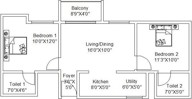  reva by kaavyaratna Floor Plan Floor Plan