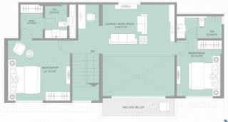  reva Floor Plan Upper Level Duplex Plan