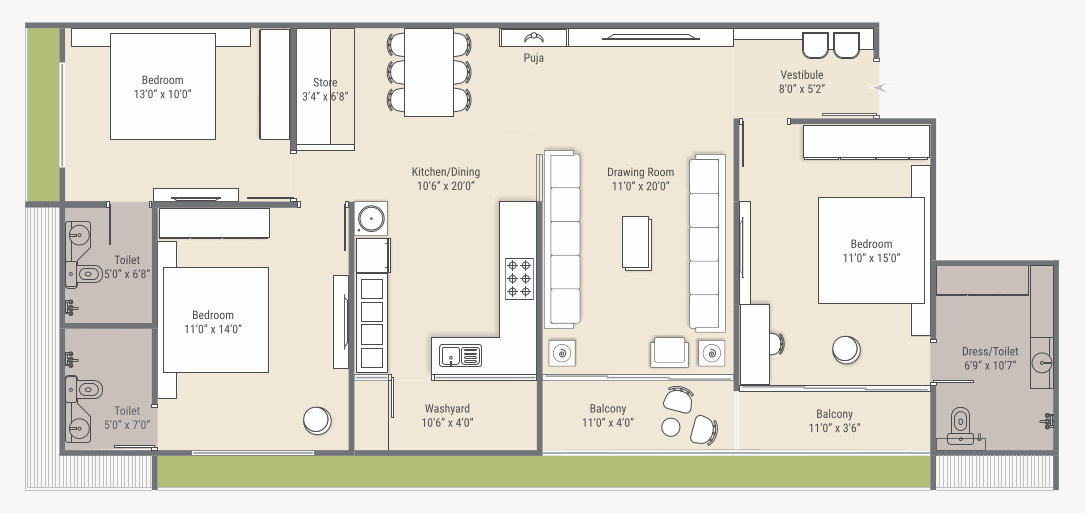 florenza Floor Plan Floor Plan