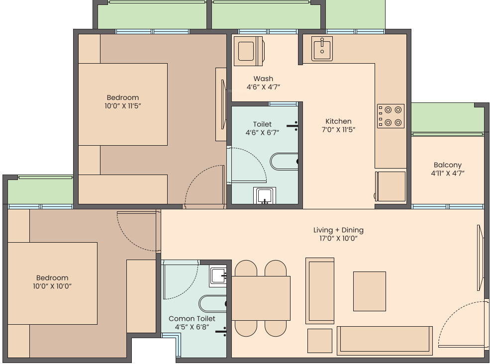  aarambh vistara Floor Plan Floor Plan