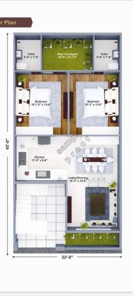 Ground Floor Plan greenwood-residency Floor Plan Ground Floor Plan